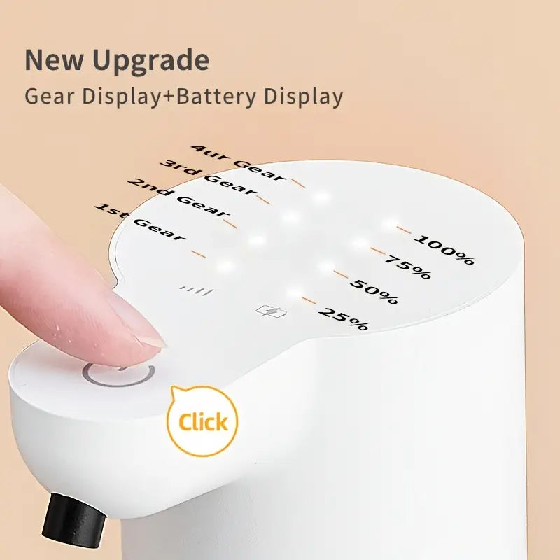 Automatic Foam Soap Dispenser – Touchless, USB Rechargeable, Adjustable Volume Kitchen Tools & Gadgets - Tophatter Daily Deals