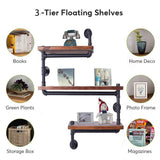 American Country Multi-functional Industrial Style Solid Wood Iron Storage Rack Towel Rack Hanger Table And Chair Coffee Table Furniture 0 - Tophatter Daily Deals