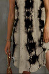 Tie-Dye Grecian Neck Dress Casual Dresses - Tophatter Daily Deals