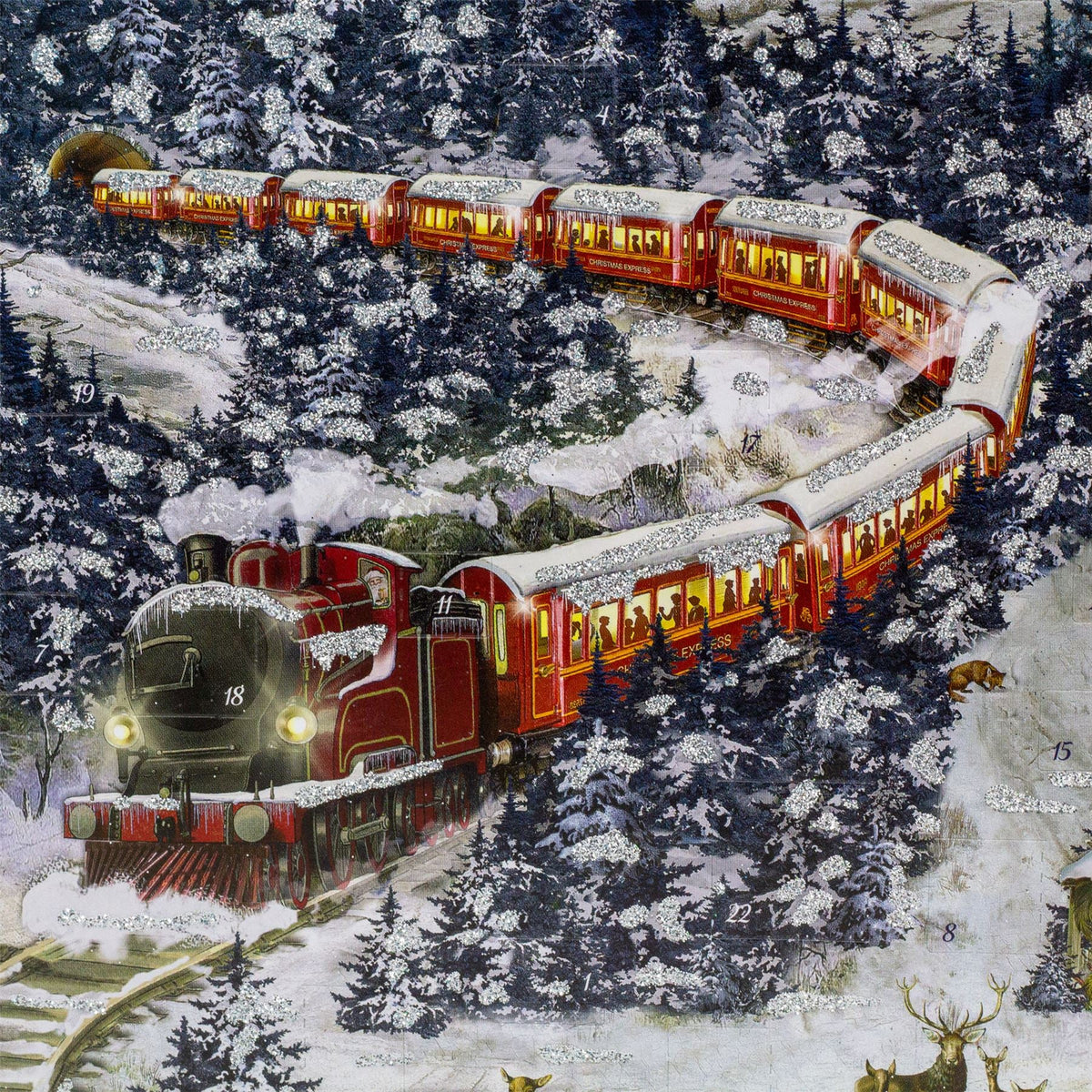 Magical Christmas Express A4 Christmas Advent Calendar | Picture Advent Calendar Advent Calendar - Tophatter Daily Deals