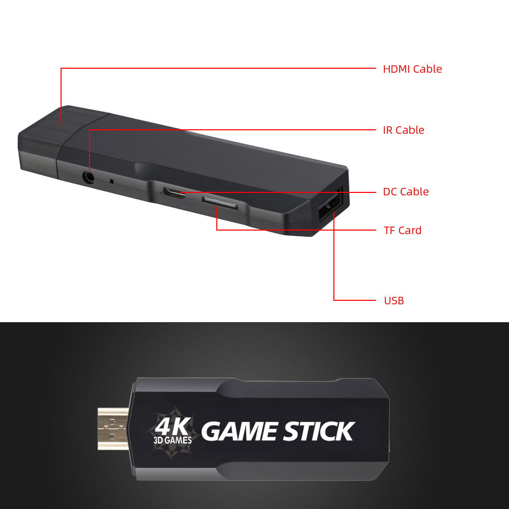 4K HD Two-player Gaming Console 0 - Tophatter Daily Deals