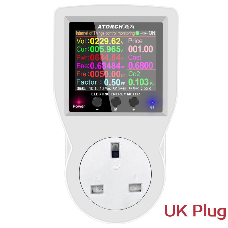 220V AC EU Socket Plug Power Digital UK Bluetooth socket 0 - Tophatter Daily Deals