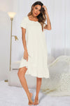 Lace Detail Square Neck Lounge Dress Sleep Dresses Apparel & Accessories Fast Shipping Free Shipping H#Y HOT DEALS HOME PAGE Lingerie Sleepwear Loungewear New Deals sexy lingerie Ship From Overseas Ship from USA Sleep Sleep Dresses sleepwear Sleepwear & Loungewear USA USA STOCK women lingerie Women's Fashion - Tophatter Daily Deals And Savings