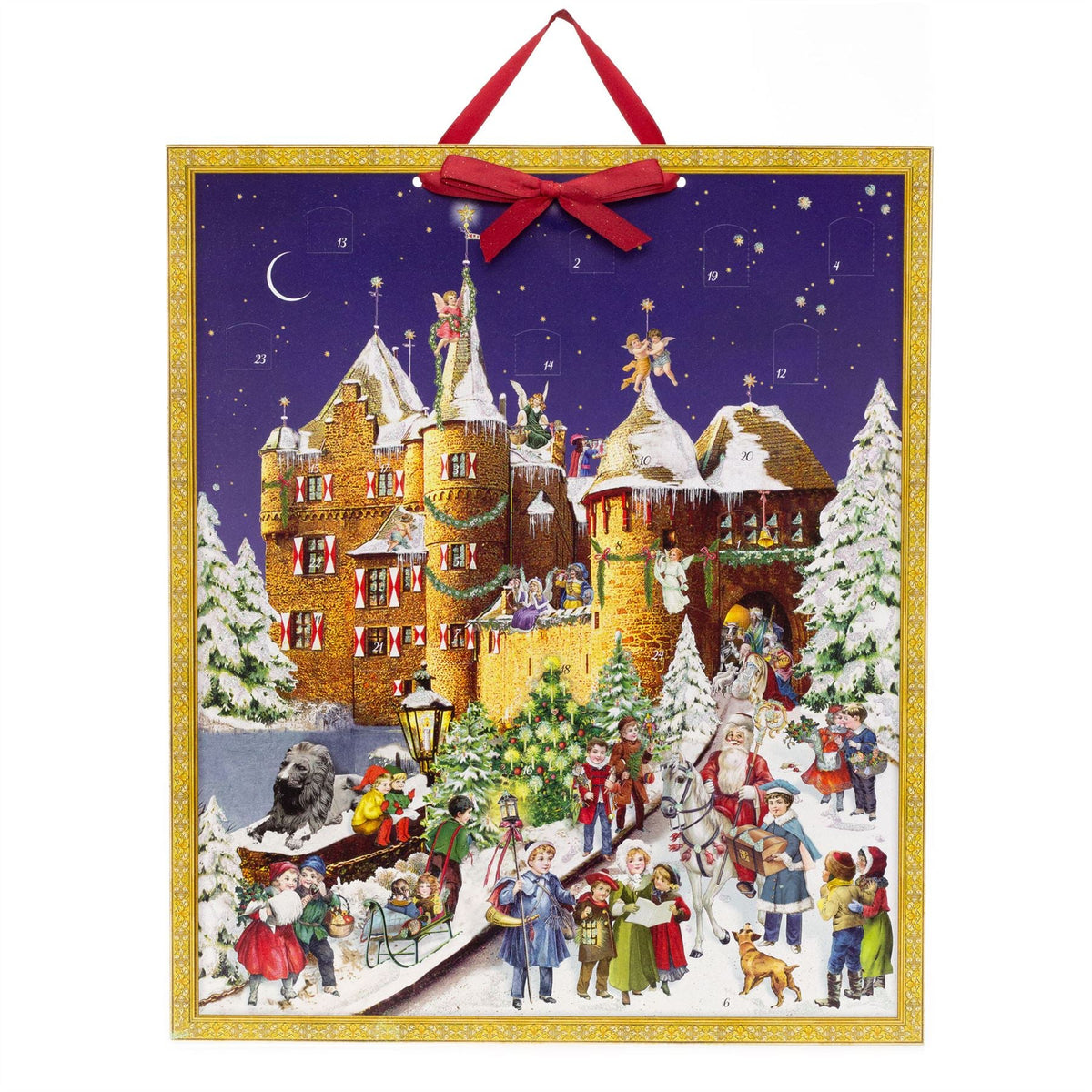 Christmas at the Castle Christmas Advent Calendar | Traditional Advent Calendar Advent Calendar - Tophatter Daily Deals