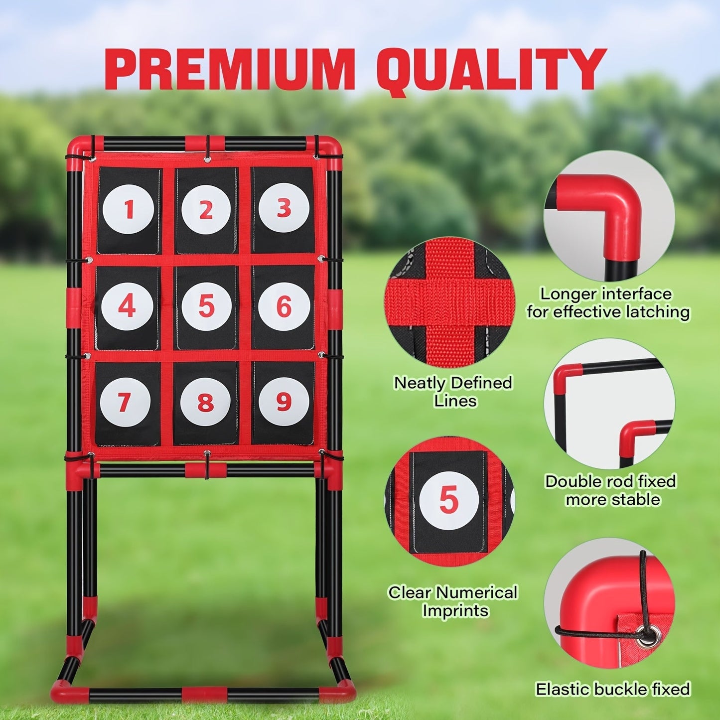 Baseball Strike Zone Target with Pockets Sports & Outdoor - Tophatter Daily Deals