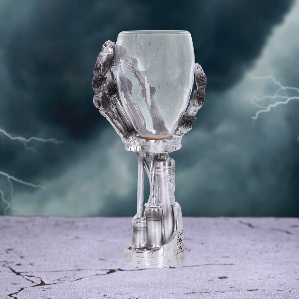 Terminator 2: Judgment Day – Official T-800 Hand Goblet Goblet - Tophatter Daily Deals