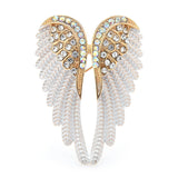 Angel Wings Brooch Corsage Clothing Accessories White Angel Wings 0 - Tophatter Daily Deals