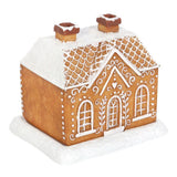 Gingerbread House Incense Burner Festive Christmas Ornament with Cinnamon Cones Oil Burner - Tophatter Daily Deals