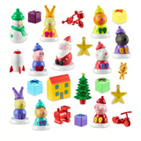 Peppa Pig Christmas Advent Calendar | Childrens Toy Figures Advent Calendar Advent Calendar - Tophatter Daily Deals