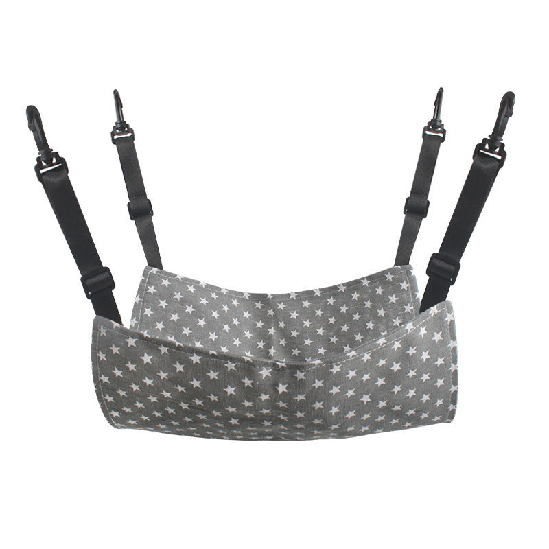 Lamb Fleece Cat Hanging Beds Pets Cage Hammock Bed For Kitten Hanging Seat Indoor Durable Winter Cat Bed Kitty Nest Puppy Cushion Pet Products Gray Star Spring And Autumn Pet Beds - Tophatter Daily Deals