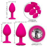 Cheeky Gems – Anal Training Kit with Three Graduated Anal Plugs > Anal Range > Butt Plug Kits - Tophatter Daily Deals