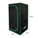 600D Tent For Plant Growing Greenhouse Warm Tent Green Edging 80X80X160CM 0 - Tophatter Daily Deals