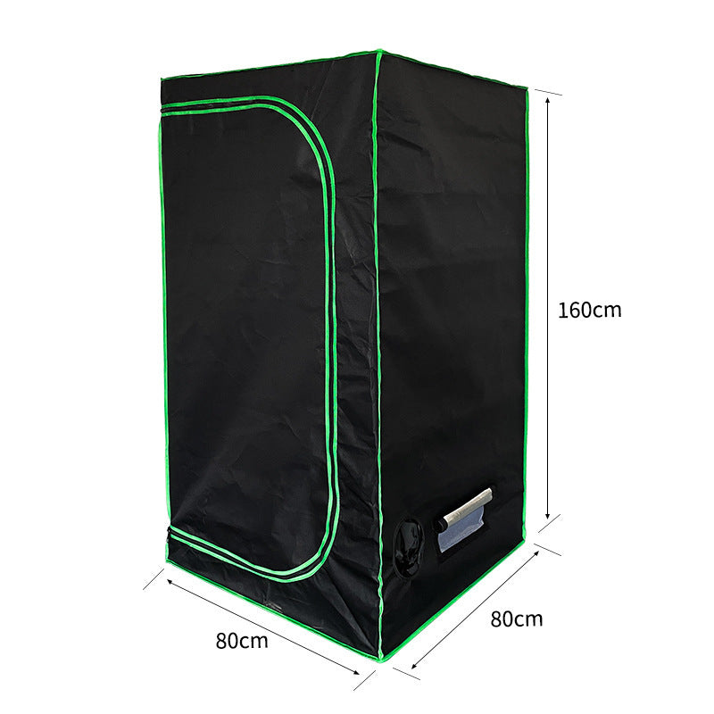 600D Tent For Plant Growing Greenhouse Warm Tent Green Edging 80X80X160CM 0 - Tophatter Daily Deals