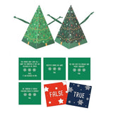 Set of 6 Tree Crackers with True or TRUE Game | Novelty Christmas Crackers Christmas Cracker - Tophatter Daily Deals