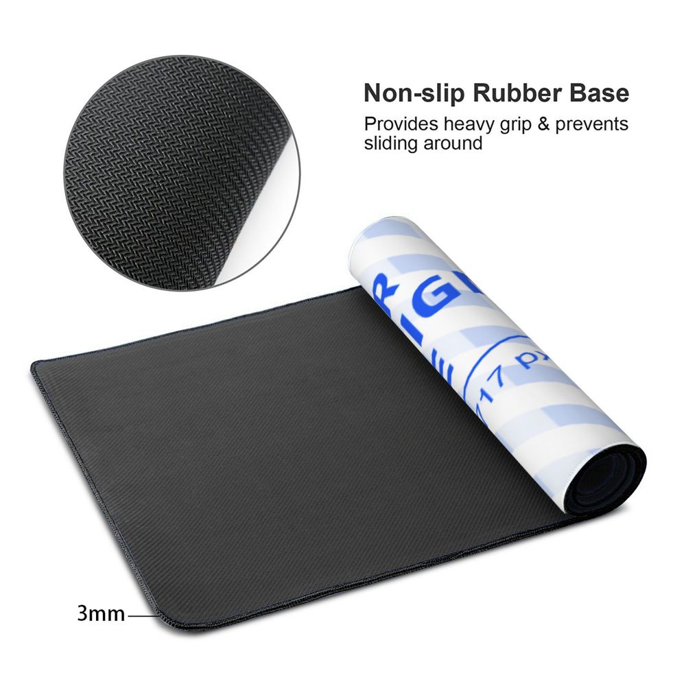 16x35.5in Horizontal Oversized Rubber Keyboard Pad 7 - Tophatter Daily Deals