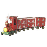 Santa Express Train Christmas Advent Calendar | Wooden Train Advent Calendar Advent Calendar - Tophatter Daily Deals