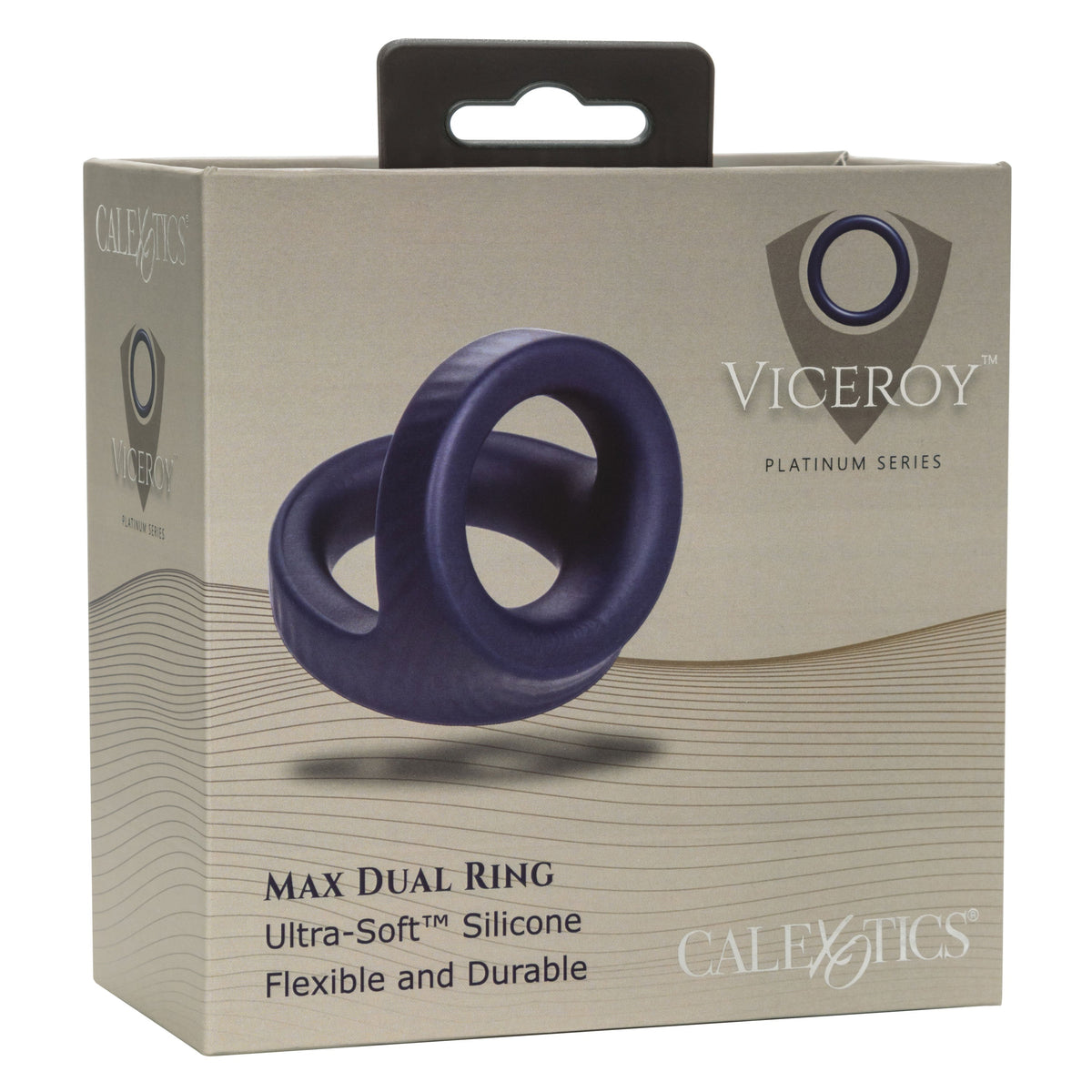 Viceroy Max Dual Silicone (Black) – Stretchy Stamina Cock Ring > Cock Ring > Sling - Tophatter Daily Deals