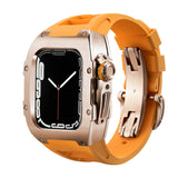 Alloy Modified Watch Protective Case Orange Rose gold 0 - Tophatter Daily Deals
