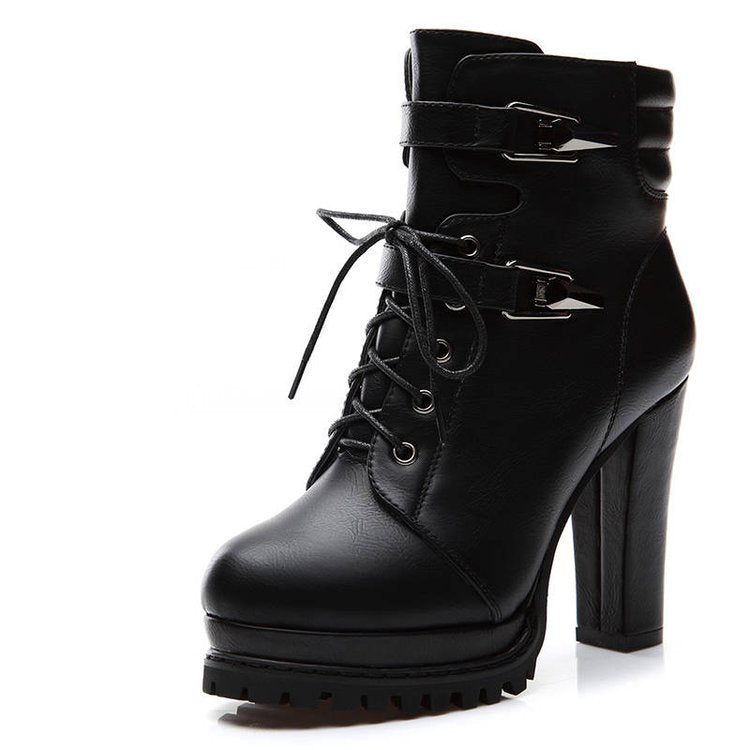British Style High Heel Women Shoes 0 - Tophatter Daily Deals