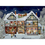 Nostalgic Christmas Time Advent Calendar | Traditional Advent Calendar - A3 Advent Calendar - Tophatter Daily Deals