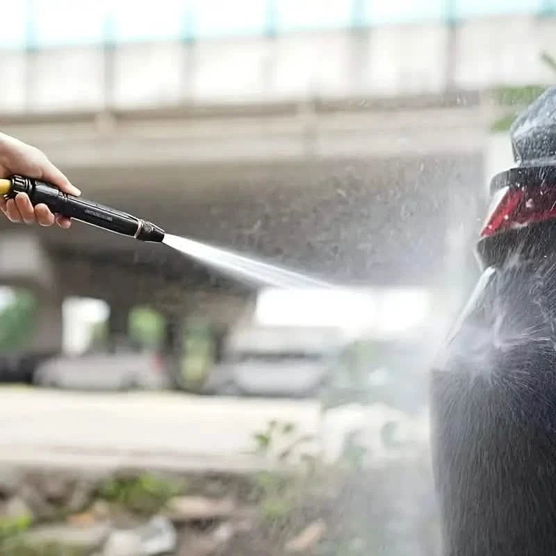 Portable High-Pressure Car Wash Gun – Multi-Function Garden Hose Nozzle Garden & Patio - Tophatter Daily Deals