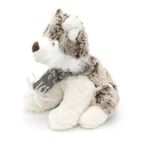 Adorable Husky Dog Soft Plush Toy | Children's Cuddly Soft Toy Husky Puppy | Christmas Cute Animal Plush Soft Toy - Tophatter Daily Deals