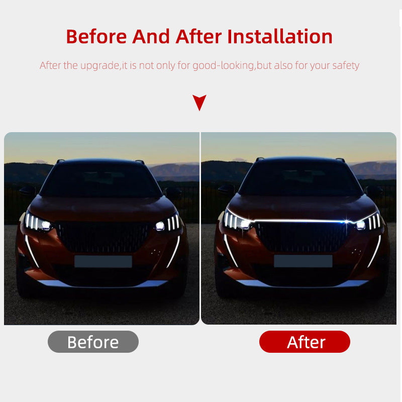 Atmosphere Light Atmosphere Light Light Bar Car Light Modification 0 - Tophatter Daily Deals