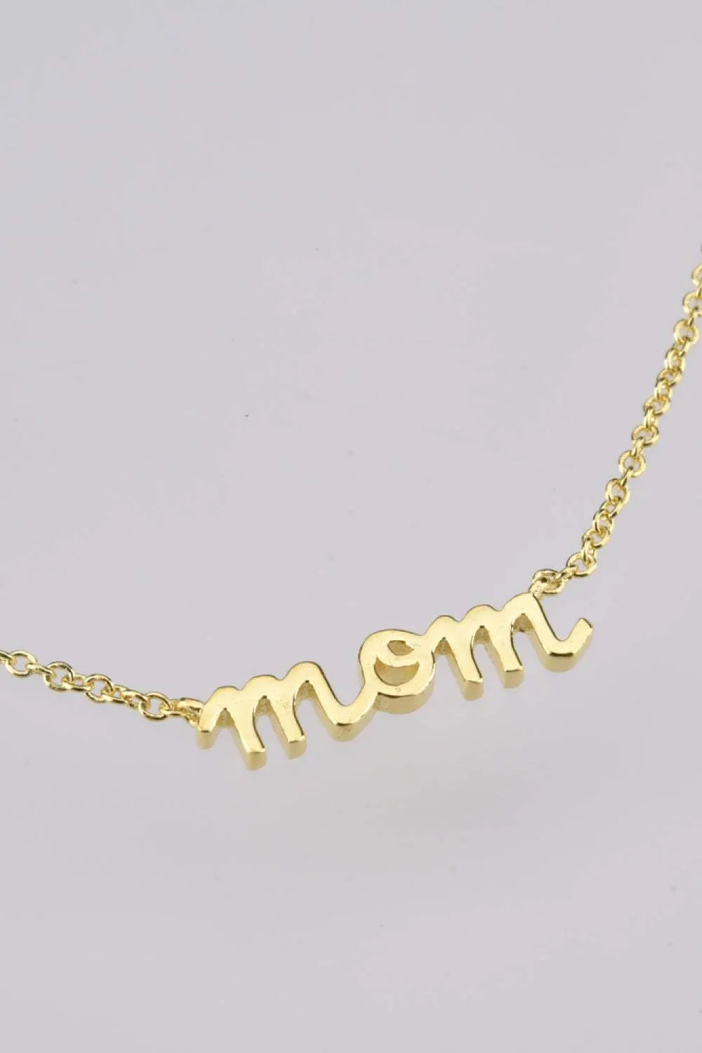 MOM 925 Sterling Silver Necklace Necklaces - Tophatter Daily Deals