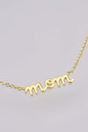 MOM 925 Sterling Silver Necklace Necklaces - Tophatter Daily Deals