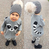 Brown Bear Shape Cute Long-sleeved Simple Children's Suit 0 - Tophatter Daily Deals