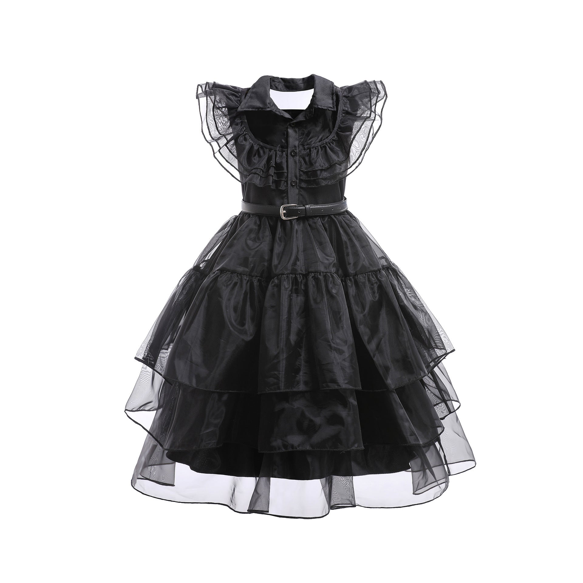 Black Dress Cosplay Clothing Girls 0 - Tophatter Daily Deals