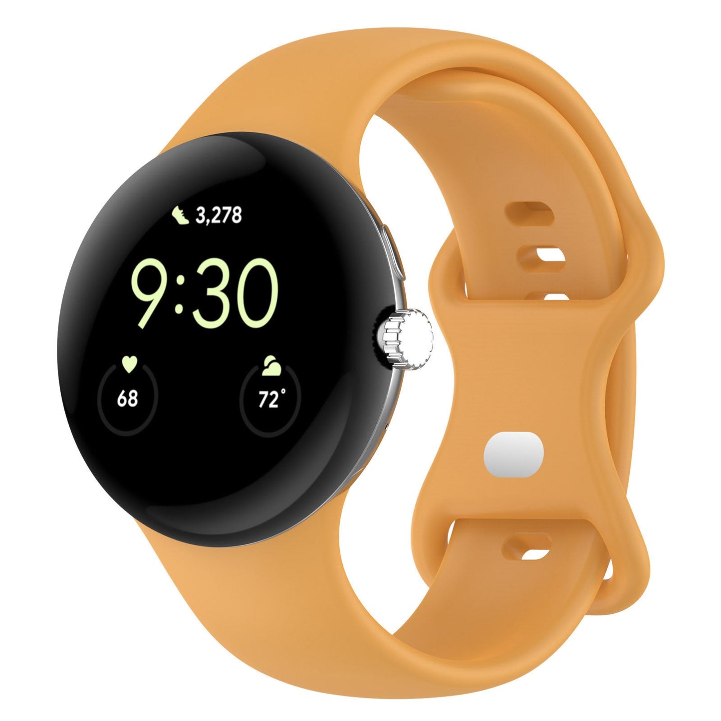 Applicable To Google Smart Watch Strap Dynamic Yellow Google Pixel Watch2 0 - Tophatter Daily Deals
