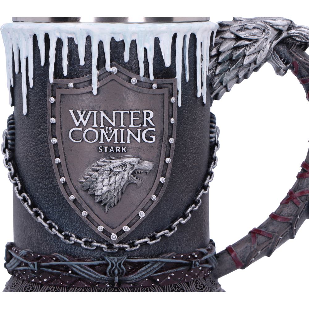 Game of Thrones - Official House Stark Tankard Tankard - Tophatter Daily Deals