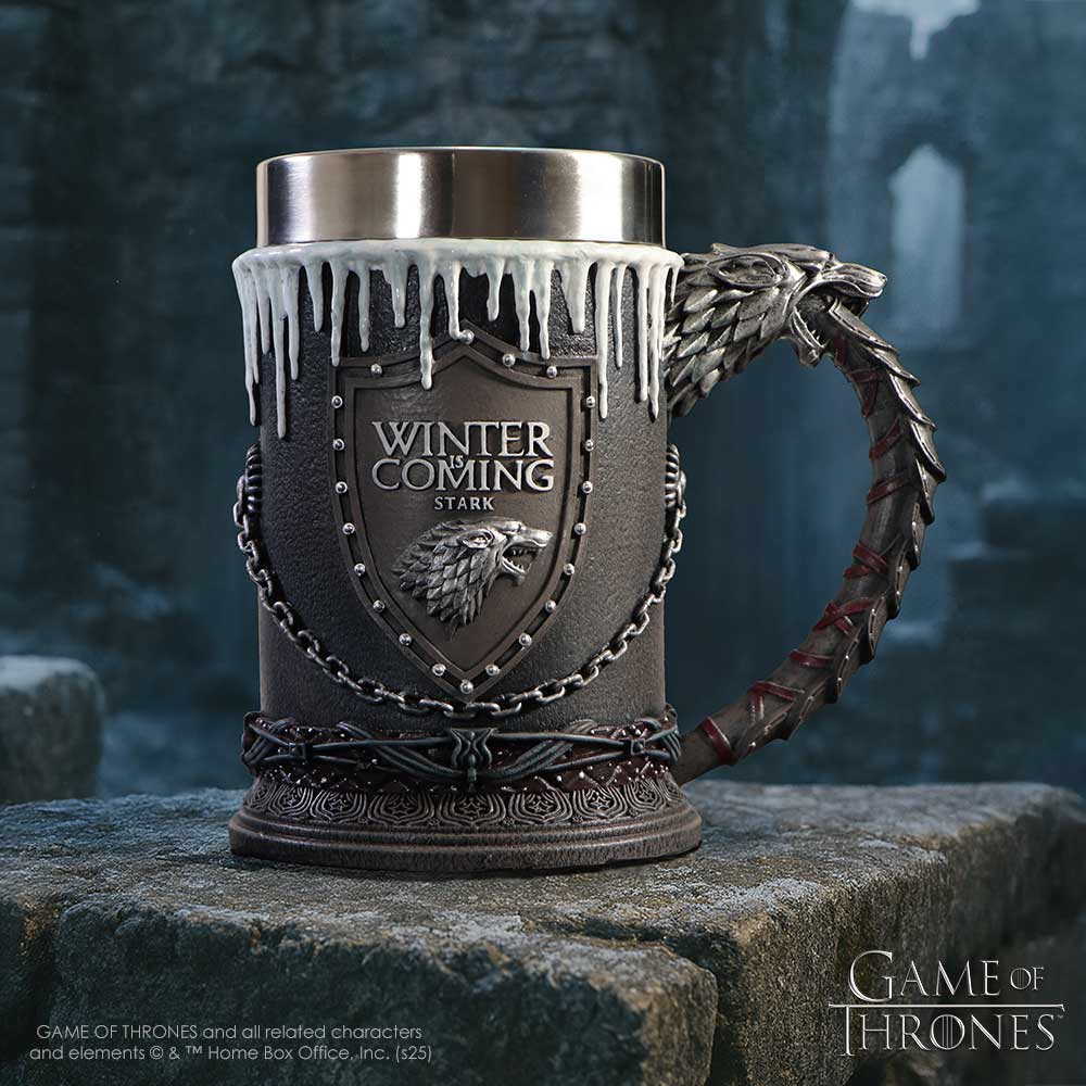 Game of Thrones - Official House Stark Tankard Tankard - Tophatter Daily Deals