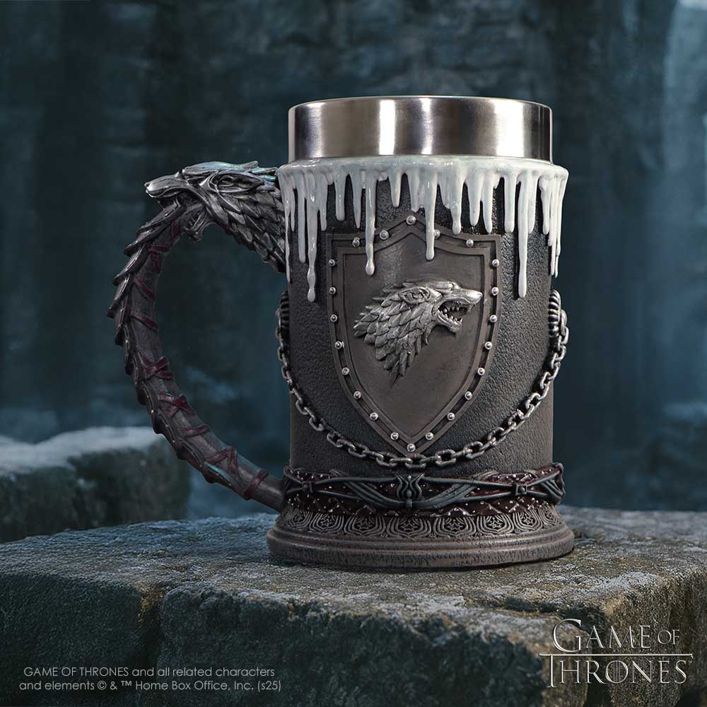 Game of Thrones - Official House Stark Tankard Tankard - Tophatter Daily Deals