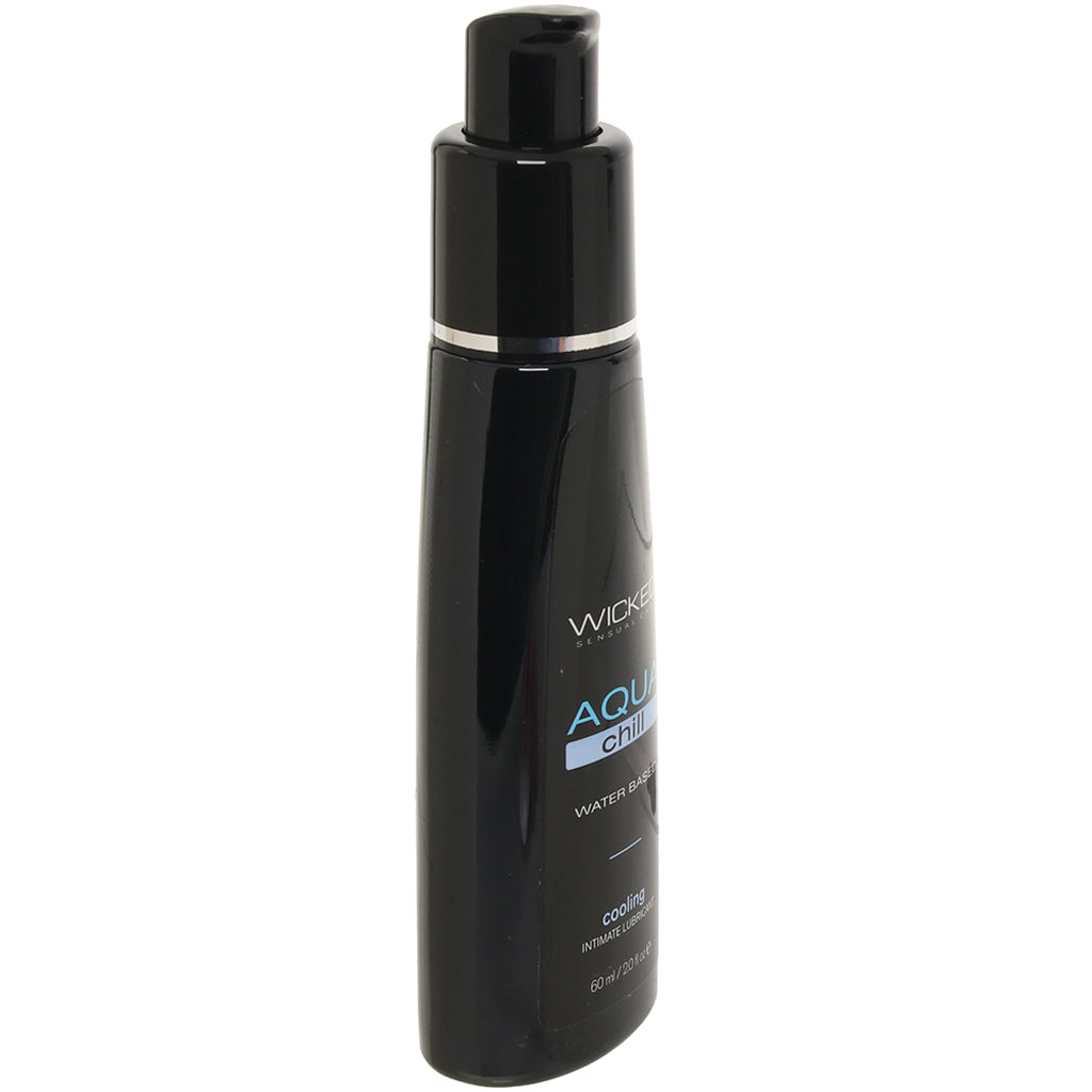 Aqua Chill Cooling Water Based Lube in 2oz/60mL Lubes and Lotions > Stimulating Lubricants - Tophatter Daily Deals