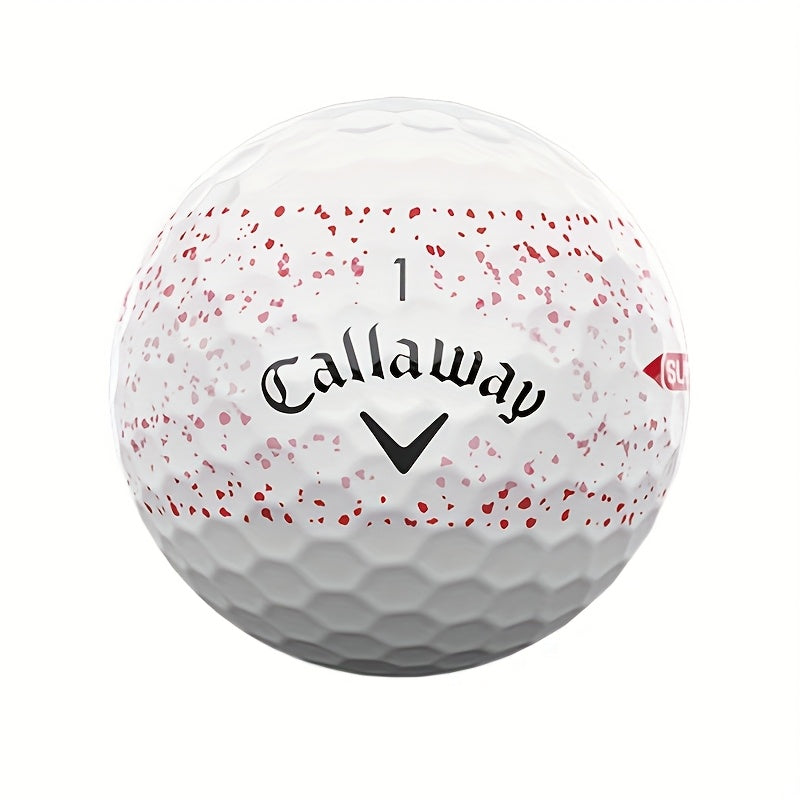 Splatter 360 Red Rubber Golf Balls (12pcs) Sports & Fitness > Golf > Golf Accessories - Tophatter Daily Deals