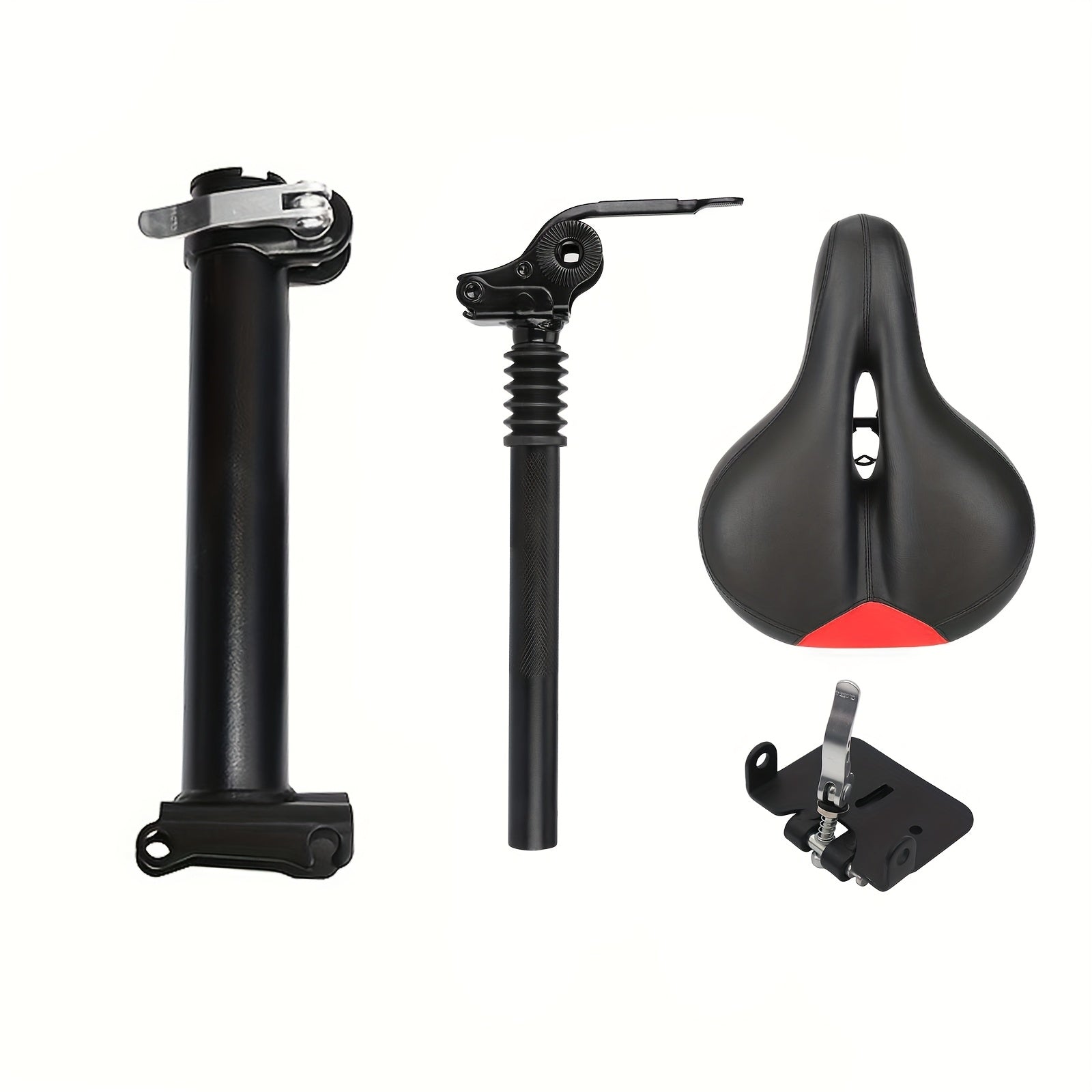 Electric Scooter Seat Folding Saddle for Kugoo M4/M4 Pro Vehicles & Parts - Tophatter Daily Deals