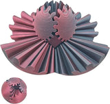 Fidget Gear Ball Steampunk 3D Printed Stress Relief E - Tophatter Daily Deals