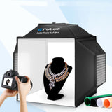 40cm Small Studio LED Folding Product Photo Light Box Simple Shooting Light 0 - Tophatter Daily Deals