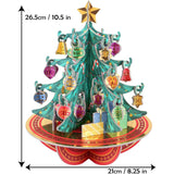 3D Christmas Tree Advent Calendar | Pop-Up Pirouette Countdown Calendar Advent Calendar - Tophatter Daily Deals