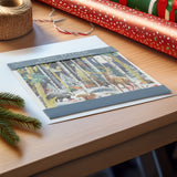 Magical Forest Christmas Advent Calendar Greetings Card | Door Advent Calendar Advent Calendar - Tophatter Daily Deals