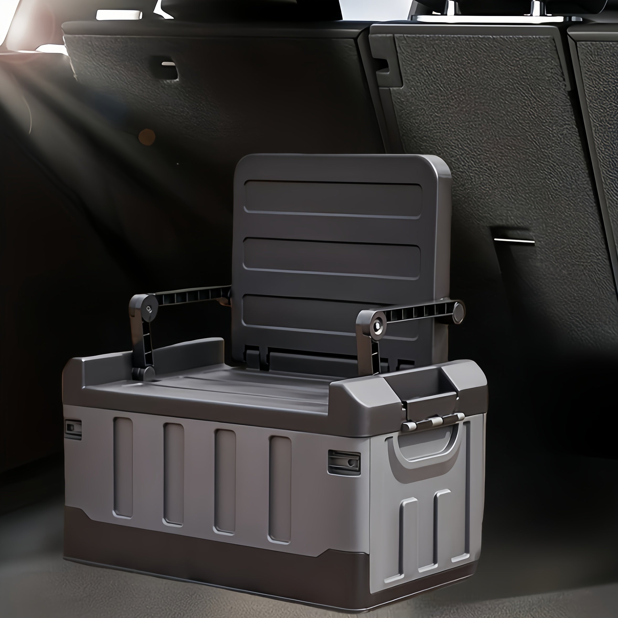 Foldable Outdoor Car Storage Box Multi-Functional Caravan Accessories - Tophatter Daily Deals