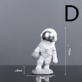 Astronaut Spaceman Decoration TV Cabinet Wine Cabinet Book D Silver 0 - Tophatter Daily Deals
