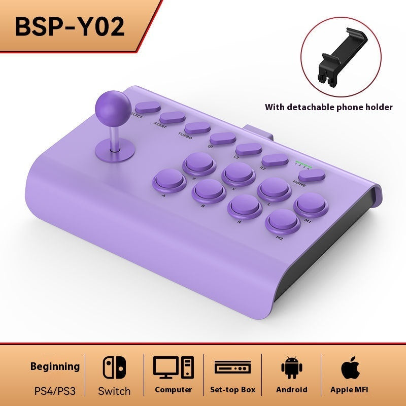 Arcade Rocker Ps4 Computer Android TV Set-top Box Purple 0 - Tophatter Daily Deals