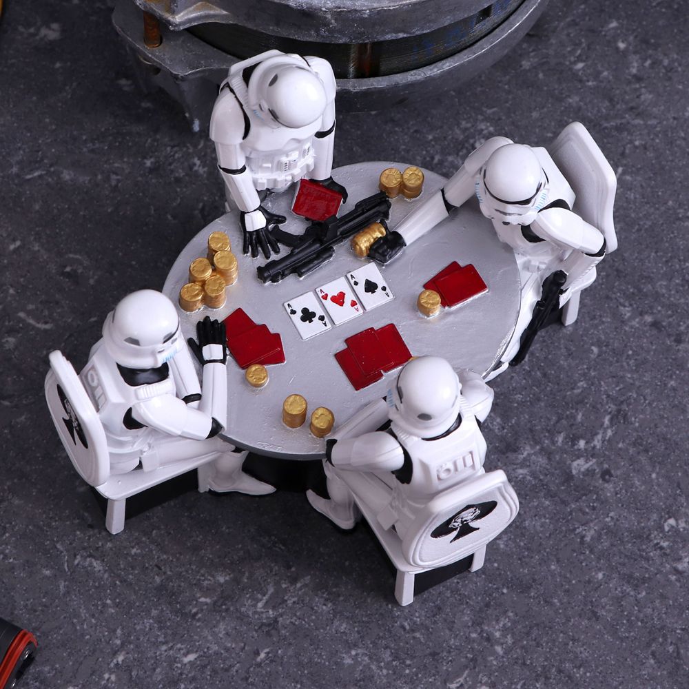 Original Stormtrooper – Official Poker Face Figurine Decorative Figurine - Tophatter Daily Deals