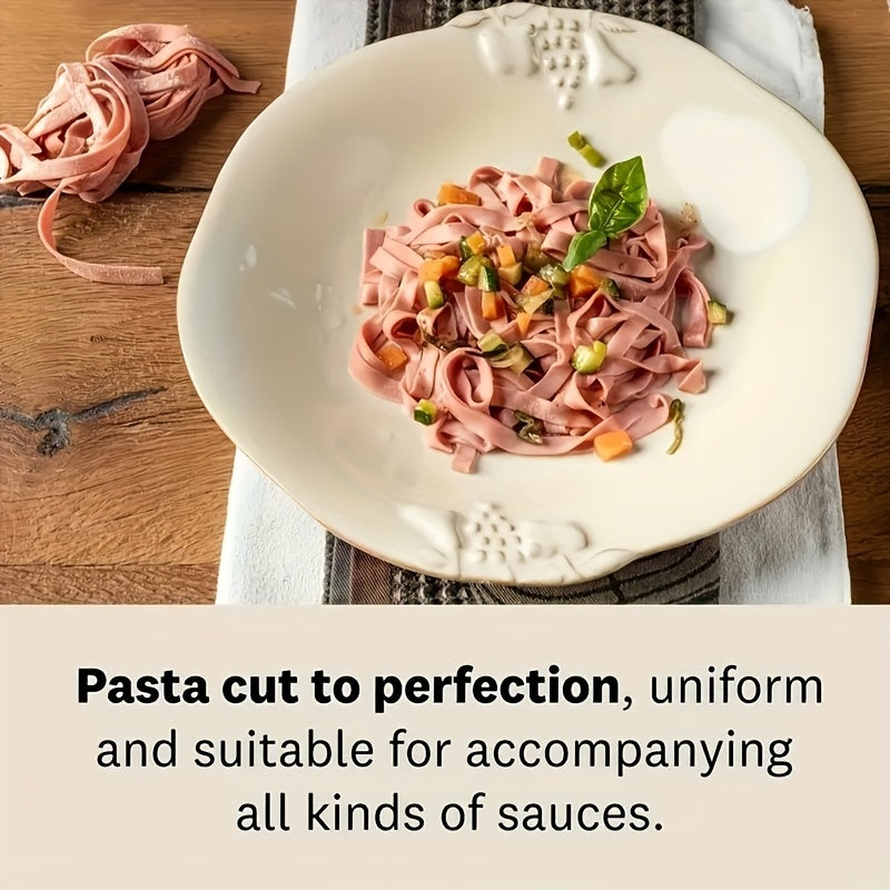 Manual Stainless Steel Pasta Maker Tool Kitchen Appliances - Tophatter Daily Deals