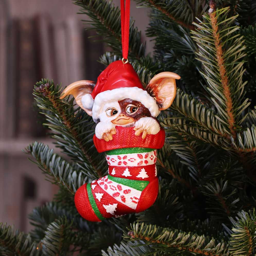Gremlins – Official Gizmo in Stocking Hanging Ornament Hanging Ornament - Tophatter Daily Deals