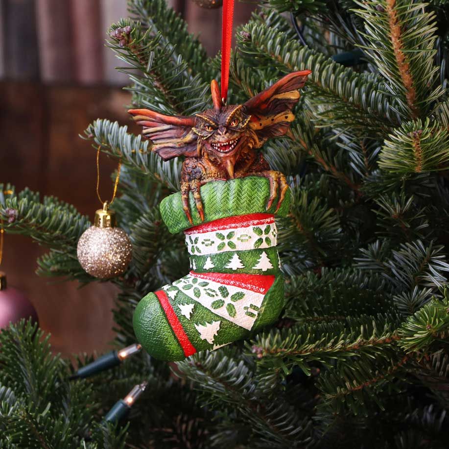 Gremlins – Official Mohawk in Stocking Hanging Ornament Hanging Ornament - Tophatter Daily Deals