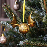 Harry Potter – Official Golden Snitch Hanging Ornament Hanging Ornament - Tophatter Daily Deals
